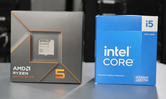 AMD Ryzen 5 8400F vs. Intel Core i5 14400F 230+ Benchmarks for Sub-$200 CPU Performance