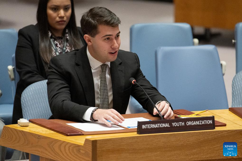 Youth Ambassador Advocates for Enhanced Roles of Youth and Women in International Peace Efforts