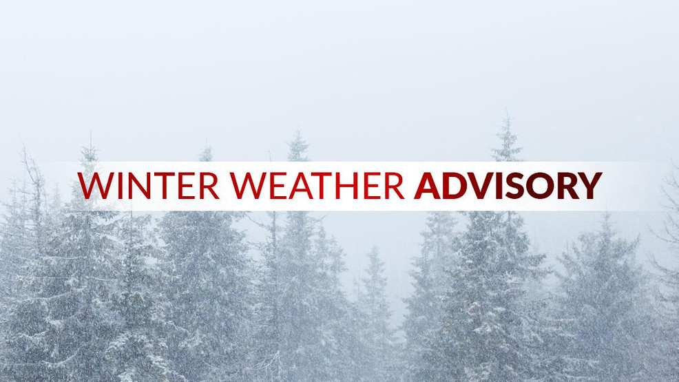 winter weather advisory issued for northern minnesota and northwest wisconsin.